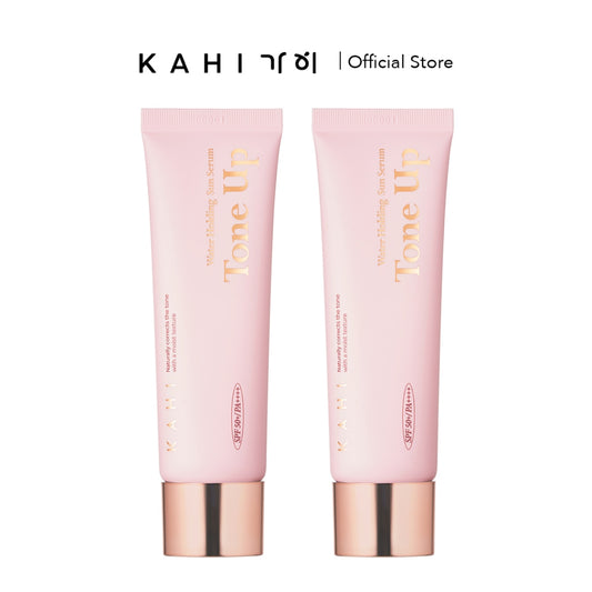 KAHI Water Holding Tone Up Sun Serum 50ml [Bundle of 2]