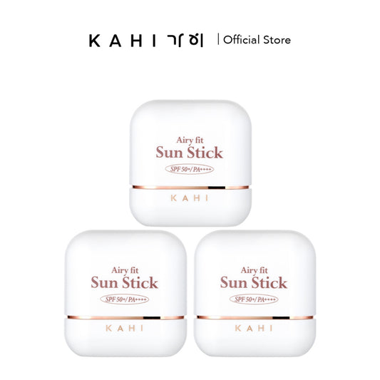 KAHI Airy Fit Sun Stick 14g [Bundle of 3]