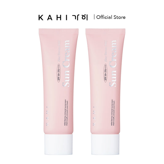 KAHI Water Zinc Derma Mild Sun Cream 50ml [Bundle of 2]